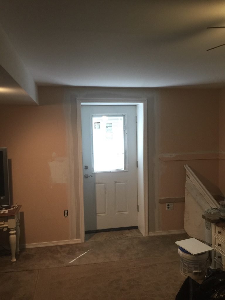 Basement entrance in Baltimore, MD, after - Maryland Home Improvement Company